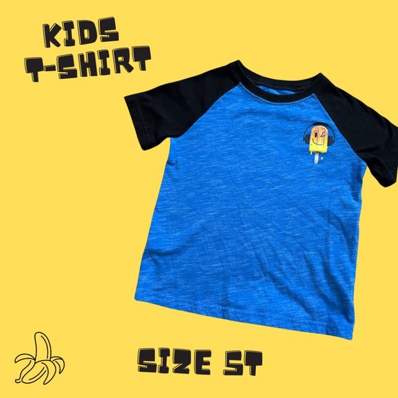 Garanimals Other - 🟡 Kids T Shirt | Size 5T | Blue / Black 🟡